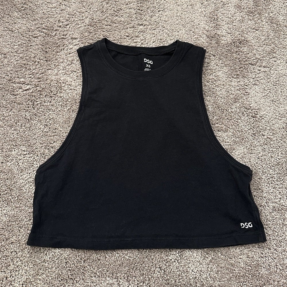 DSG Women's Black Crop Top